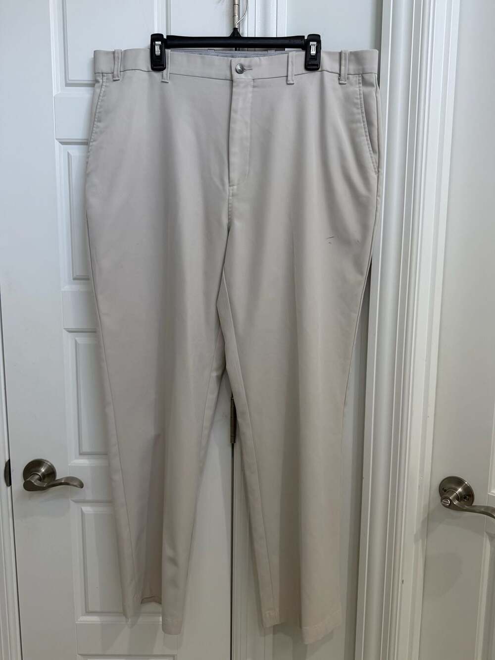 Callaway Men’s Golf Pants Light Khaki Performance Straight Leg